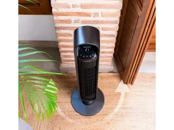 Ventilador de torre Cecotec EnergySilence 9190 SkyLine Ionic Connected 60W WiFi + mando a distancia negro