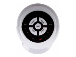 Ventilador de torre Lifetime Air 45W 3 velocidades oscilante con temporizador blanco Ø26,5x81 cm
