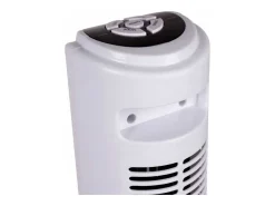 Ventilador de torre Lifetime Air 45W 3 velocidades oscilante con temporizador blanco Ø26,5x81 cm