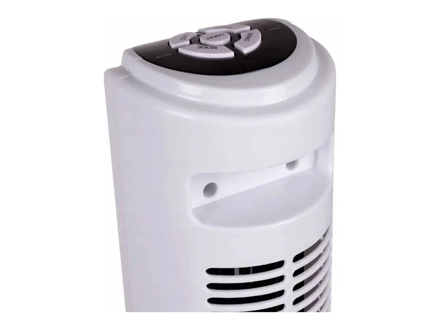 Ventilador de torre Lifetime Air 45W 3 velocidades oscilante con temporizador blanco Ø26,5x81 cm