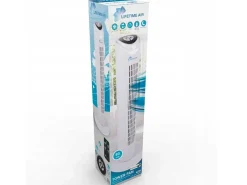 Ventilador de torre Lifetime Air 45W 3 velocidades oscilante con temporizador blanco Ø26,5x81 cm