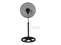 Ventilador Goodyear GY18SF 55W 3 en 1 negro/inox