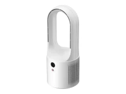 Ventilador SucceBuy Portátil de Escritorio sin Palas 33cm, Ventilador de Mesa Silencioso con 6 Velocidades para Dormitorio y Oficina