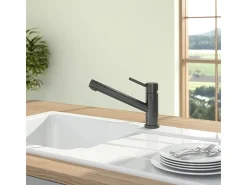 VILLEROY ET BOCH Como grifo de cocina antracita