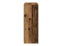 Vitrina 3 piezas Madera vieja 123 x 37 x 100 cm