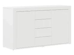 Vitrina con cajón 120 x 36 x 69 cm Madera contrachapada