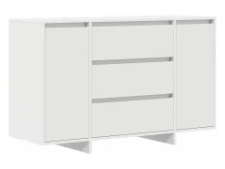 Vitrina con cajón 120 x 41 x 75 cm Madera contrachapada