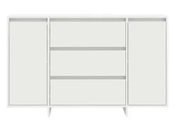 Vitrina con cajón 120 x 41 x 75 cm Madera contrachapada