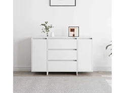 Vitrina con cajón 120 x 41 x 75 cm Madera contrachapada