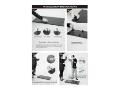 Vitrina de 4 niveles, vitrina transparente para figuras, vitrina de vidrio templado con puerta, color negro