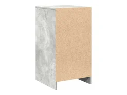 Vitrina Gris hormigón 40 x 40.5 x 75 cm Madera contrachapada