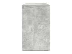 Vitrina Gris hormigón 135 x 41 x 69 cm Madera contrachapada
