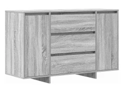 Vitrina Gris sonoma 120 x 41 x 75 cm Madera contrachapada