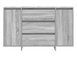 Vitrina Gris sonoma 120 x 41 x 75 cm Madera contrachapada