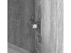 Vitrina Gris sonoma 120 x 41 x 75 cm Madera contrachapada