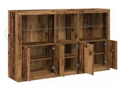 Vitrina Madera vieja 162 x 37 x 100 cm Madera contrachapada