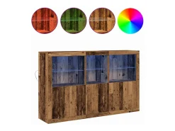 Vitrina Madera vieja 162 x 37 x 100 cm Madera contrachapada