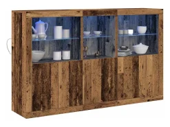 Vitrina Madera vieja 162 x 37 x 100 cm Madera contrachapada