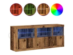 Vitrina Madera vieja 162 x 37 x 67 cm Madera contrachapada