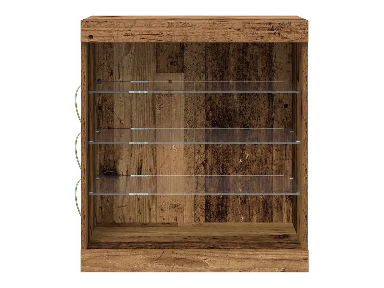 Vitrina Madera vieja 60.5 x 37 x 67 cm Madera contrachapada