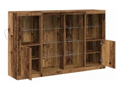 Vitrina Madera vieja 163 x 37 x 100 cm Madera contrachapada