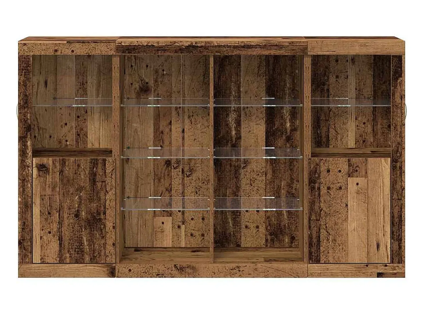 Vitrina Madera vieja 163 x 37 x 100 cm Madera contrachapada