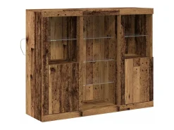 Vitrina Madera vieja 123 x 37 x 100 cm Madera contrachapada