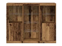 Vitrina Madera vieja 123 x 37 x 100 cm Madera contrachapada