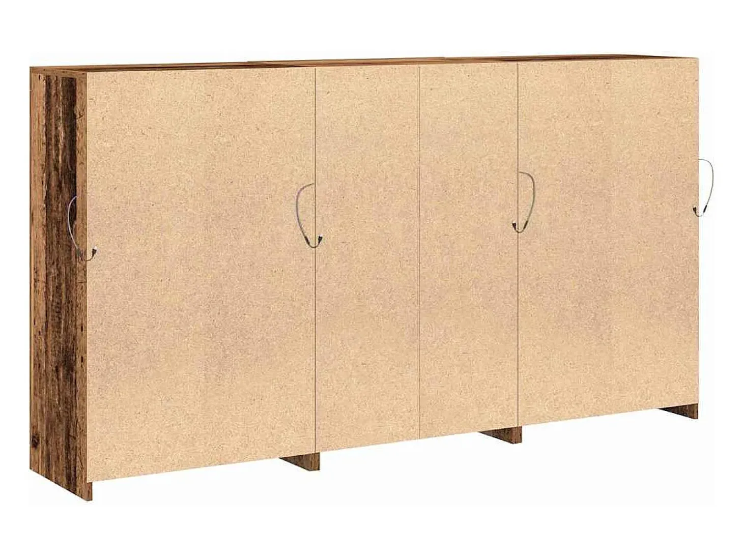 Vitrina Madera vieja 181.5 x 37 x 100 cm Madera contrachapada