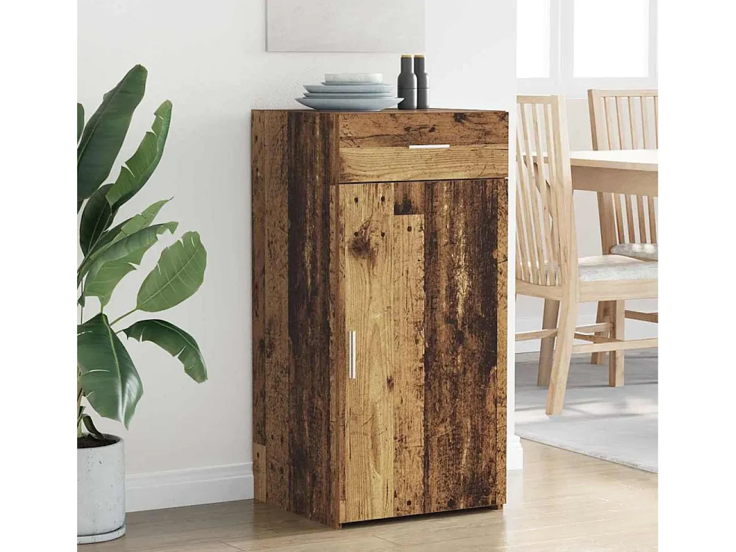 Vitrina Madera vieja 42.5 x 40 x 93 cm Madera contrachapada
