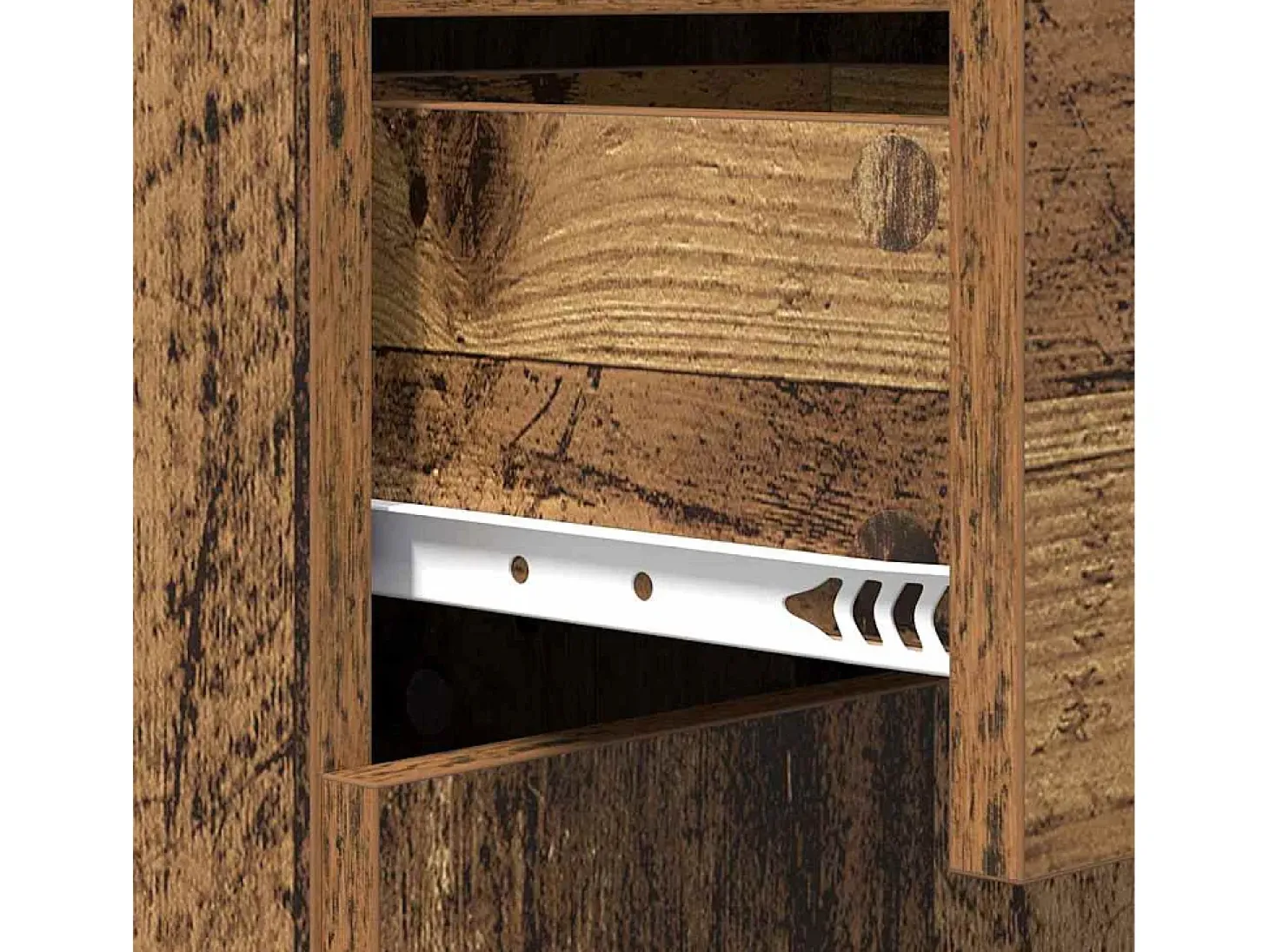 Vitrina Madera vieja 42.5 x 40 x 93 cm Madera contrachapada