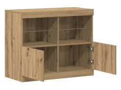 Vitrina Marrón 81 x 37 x 67 cm Madera contrachapada