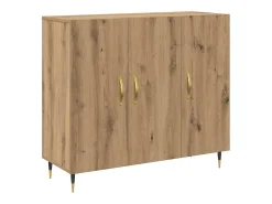 Vitrina Marrón 90 x 34 x 80 cm Madera contrachapada