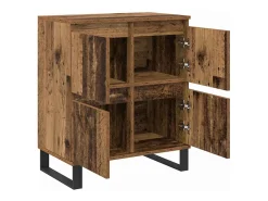 Vitrina Marrón 60 x 35 x 70 cm Madera contrachapada