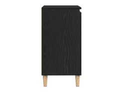 Vitrina Negro 60 x 35 x 70 cm Madera contrachapada