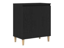 Vitrina Negro 60 x 35 x 70 cm Madera contrachapada