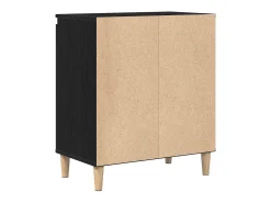 Vitrina Negro 60 x 35 x 70 cm Madera contrachapada