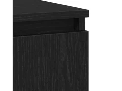 Vitrina Negro 60 x 35 x 70 cm Madera contrachapada