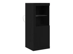 Vitrina Negro 41 x 37 x 100 cm Madera contrachapada