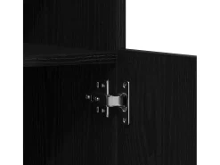 Vitrina Negro 41 x 37 x 100 cm Madera contrachapada