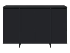 Vitrina Negro 120 x 41 x 75 cm Madera contrachapada