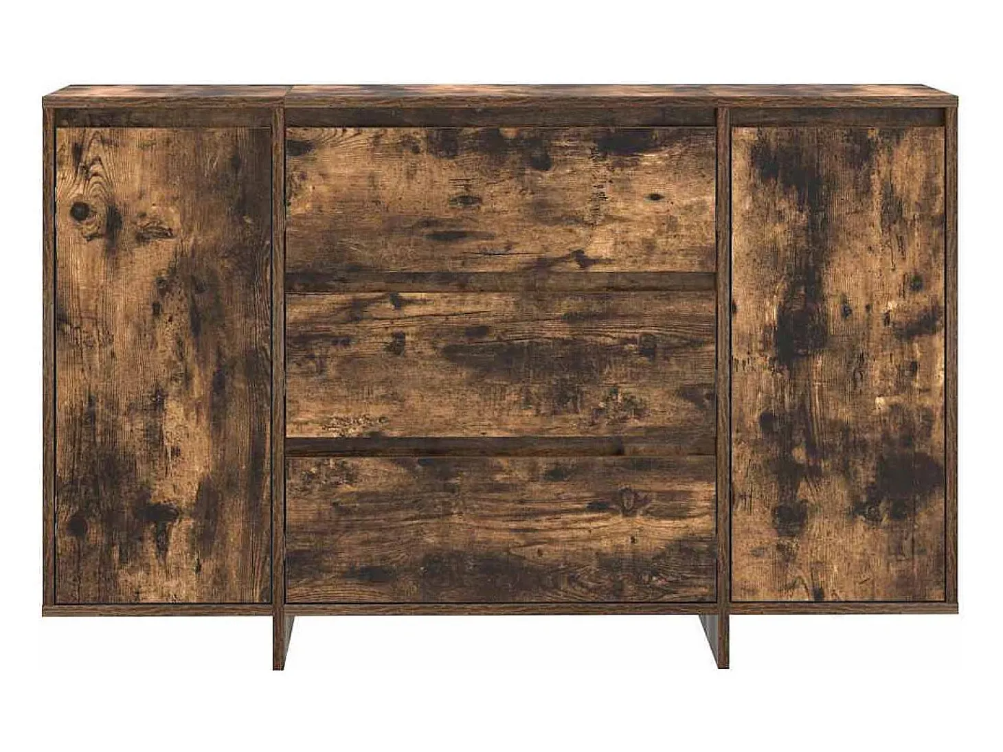 Vitrina Roble ahumado 120 x 41 x 75 cm Madera contrachapada