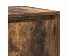 Vitrina Roble ahumado 135 x 41 x 69 cm Madera contrachapada