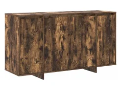 Vitrina Roble ahumado 135 x 41 x 69 cm Madera contrachapada