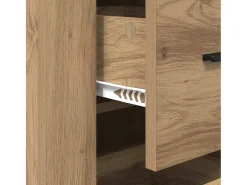 Vitrina Roble artisan 40 x 33 x 70 cm Madera contrachapada