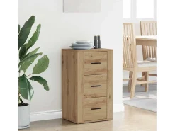 Vitrina Roble artisan 40 x 33 x 70 cm Madera contrachapada