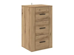 Vitrina Roble artisan 40 x 33 x 70 cm Madera contrachapada