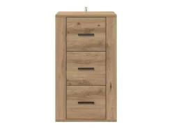 Vitrina Roble artisan 40 x 33 x 70 cm Madera contrachapada