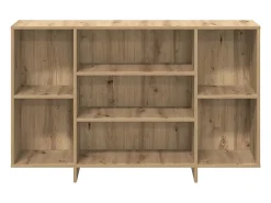 Vitrina Roble artisan 120 x 30 x 75 cm Madera contrachapada