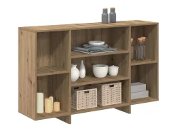 Vitrina Roble artisan 120 x 30 x 75 cm Madera contrachapada